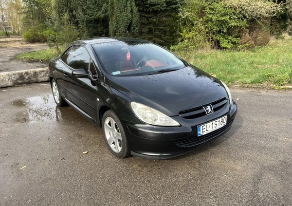 Peugeot 307 CC cena 7500 przebieg: 206343, rok produkcji 2005 z Łódź małe 497
